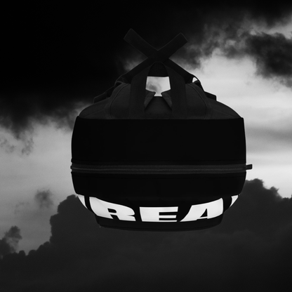 CRE▲TIVO BACKPACK BLACK AND WHITE